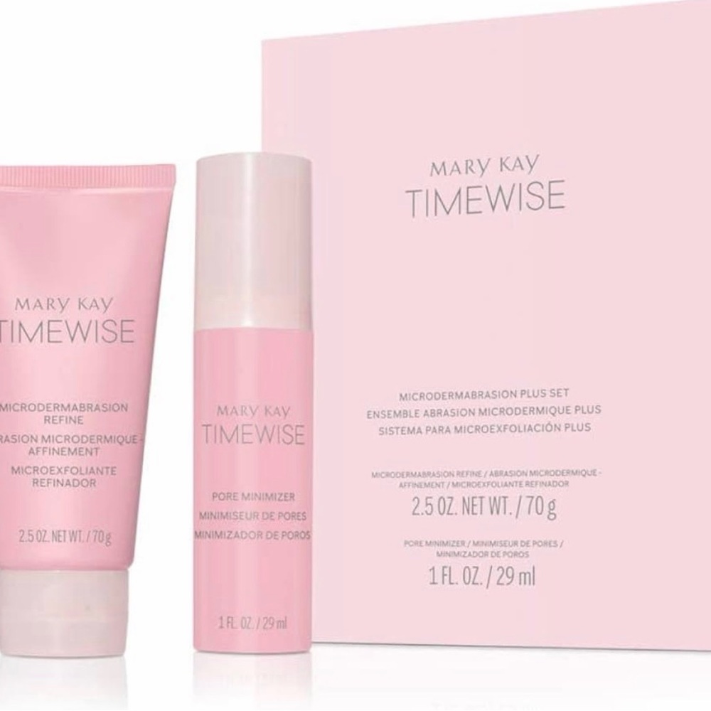 Mary Kay Timewise Microdermabrasion Set in Soft Pink